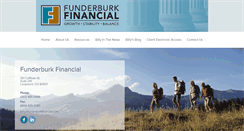 Desktop Screenshot of funderburkfinancial.com